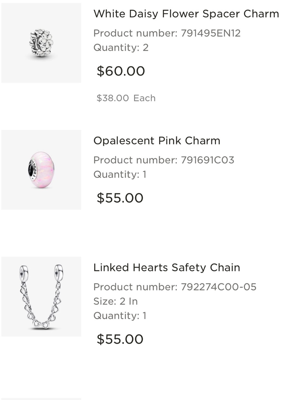 Pandora Moments Heart & Snake Chain Bracelet Charm Bracelet - Picture 9 of 10